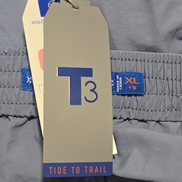 Southern Tide Youth Boys T3 Shoreline Active Preppy Pull On Shorts Size XL 16 - Picture 10 of 11